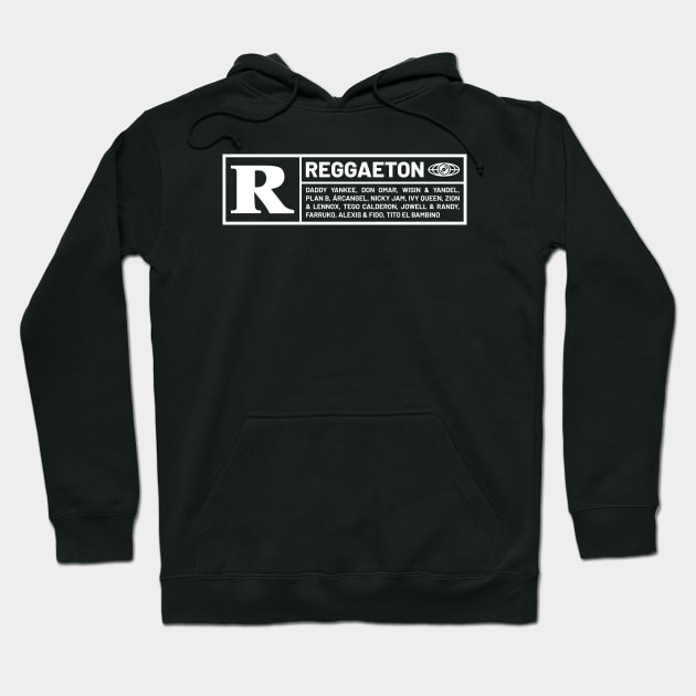 Rated Reggaeton Hoodie by liomal